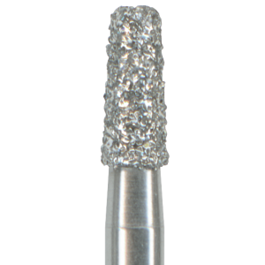 Freza diamantata cilindro-conica cu muchii rotunjite