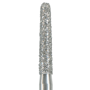 Freza diamantata cilindro-conica cu varf rotunjit