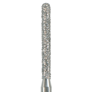 Freza diamantata cilindrica cu varf rotunjit