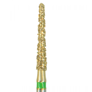Freza diamantata turbo cilindro-conica cu varf rotunjit Abacus