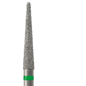 Freza diamantata cilindro-conica lunga