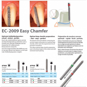 Freza diamantata Easy Chamfer cilindric