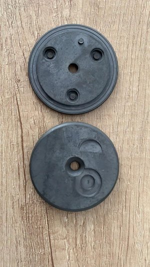 Disc metalic cap biela motor compresor 2