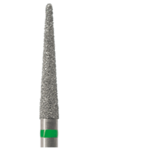 Freza diamantata cilindro-conica lunga