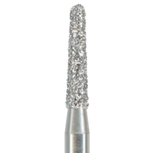Freza diamantata cilindro-conica cu varf rotunjit